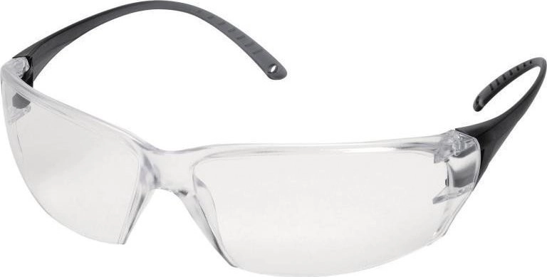 Delta Plus One-piece polycarbonate glasses  colorless