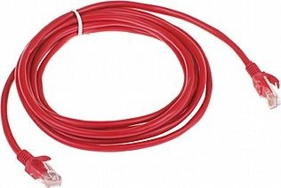 PATCHCORD RJ45/3.0-RED 3.0m RJ45/3