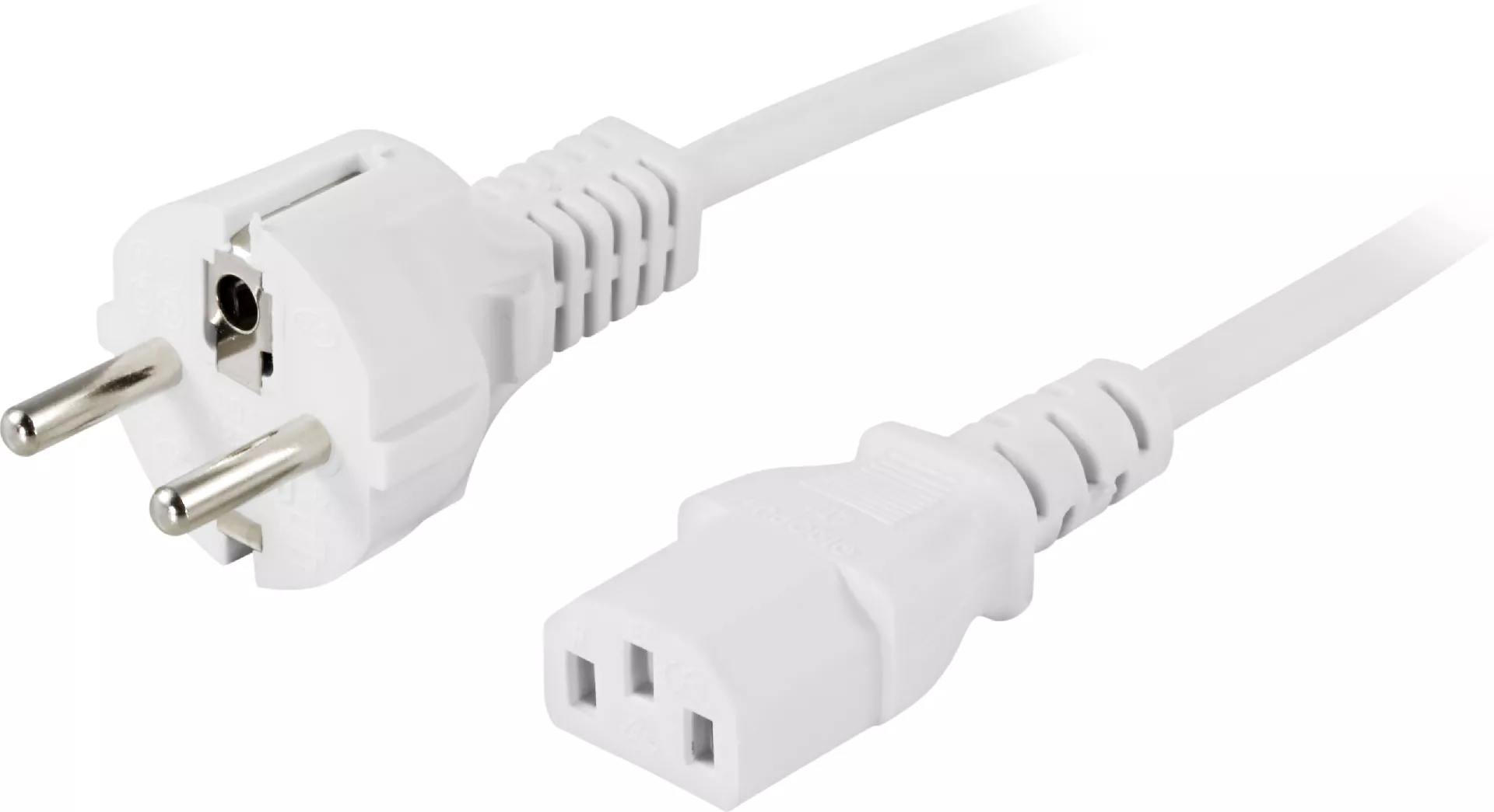 Deltaco DEL-109MV power cable White 2