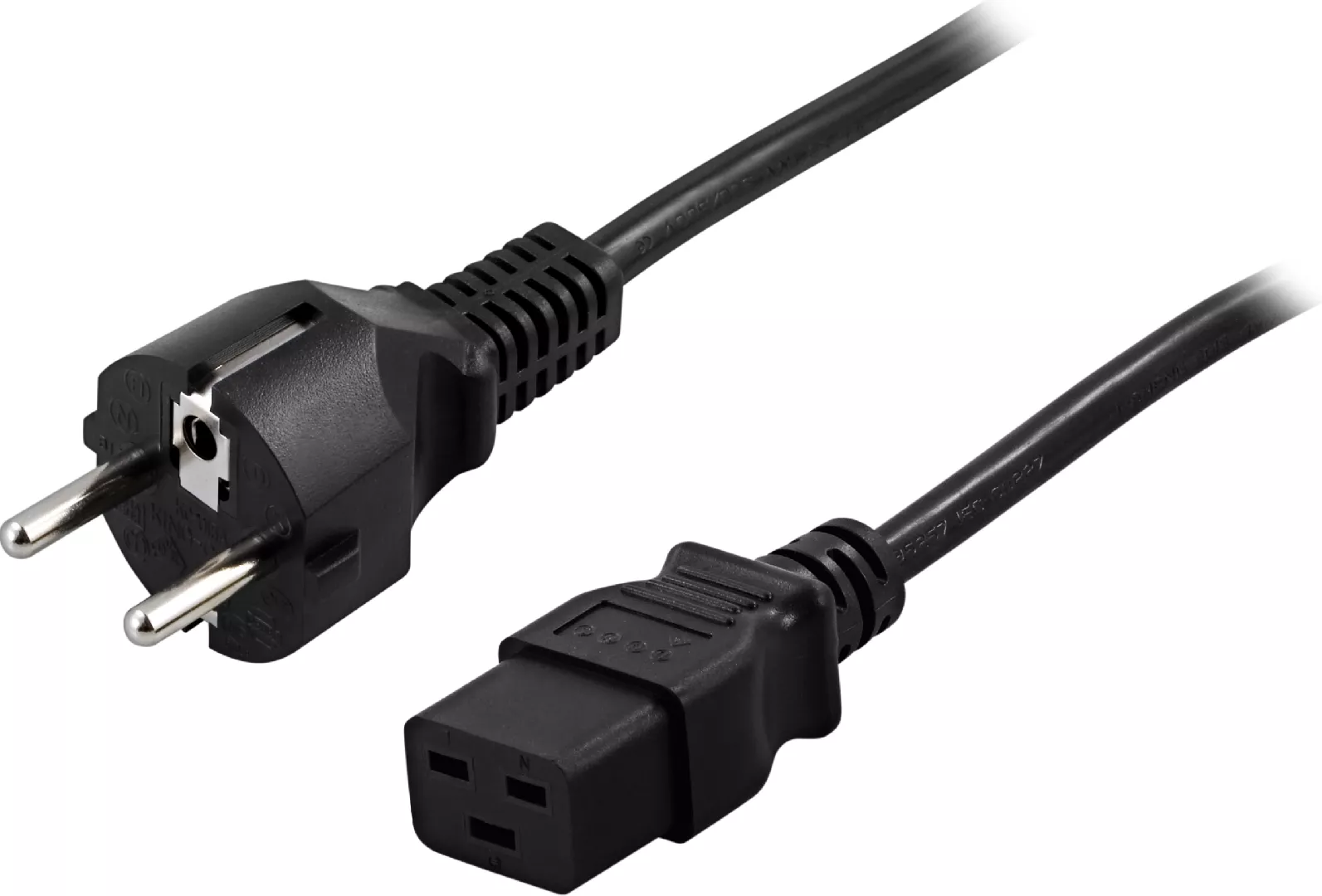 Deltaco DEL-109T power cable Black 2