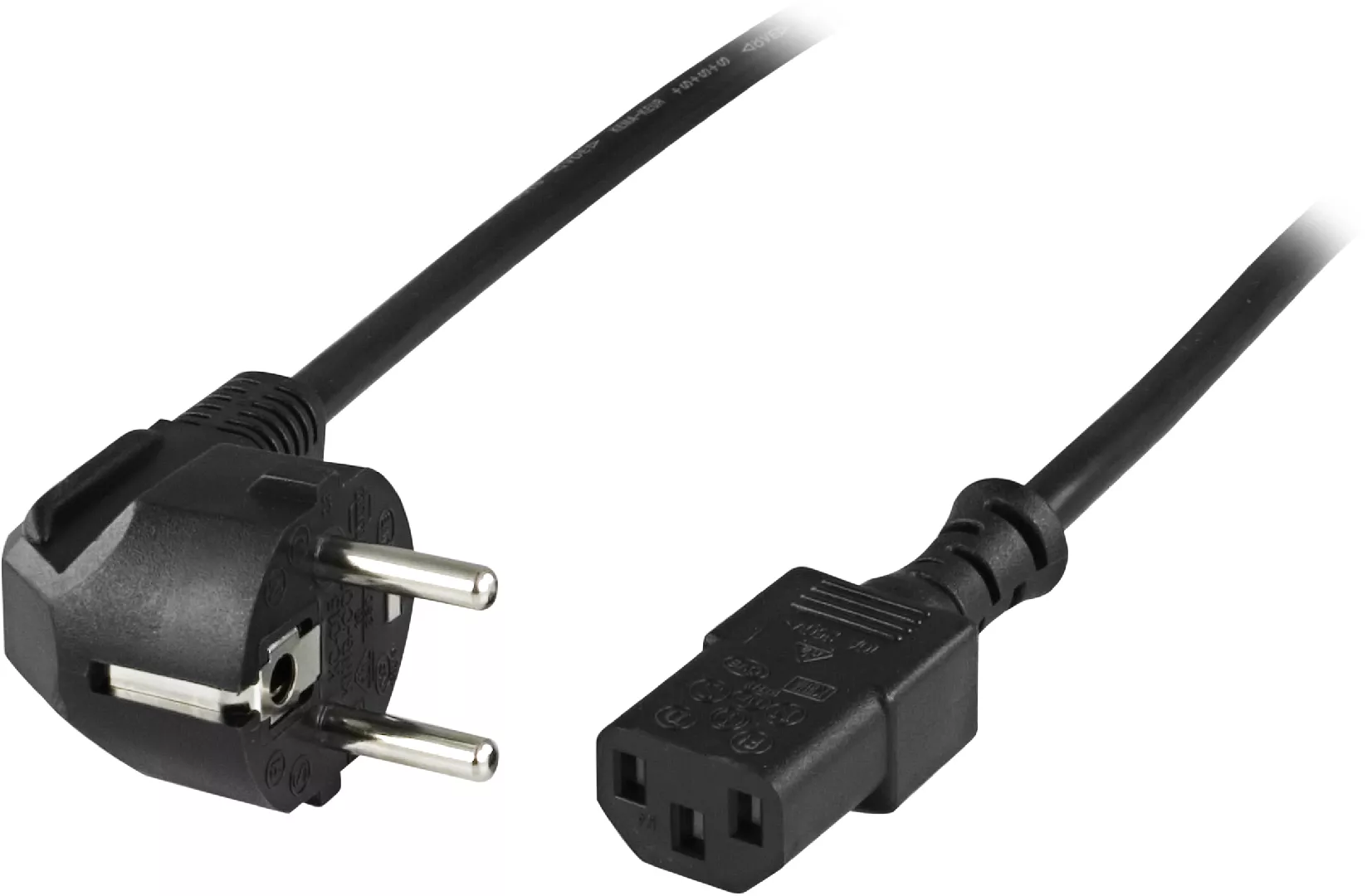 Deltaco DEL-111A power cable Black 10