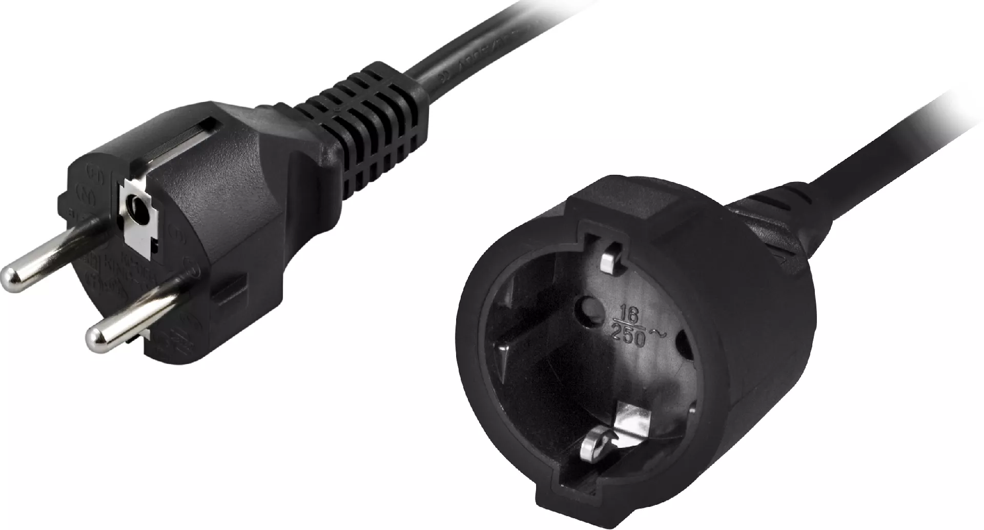 Deltaco DEL-112T power cable Black 5
