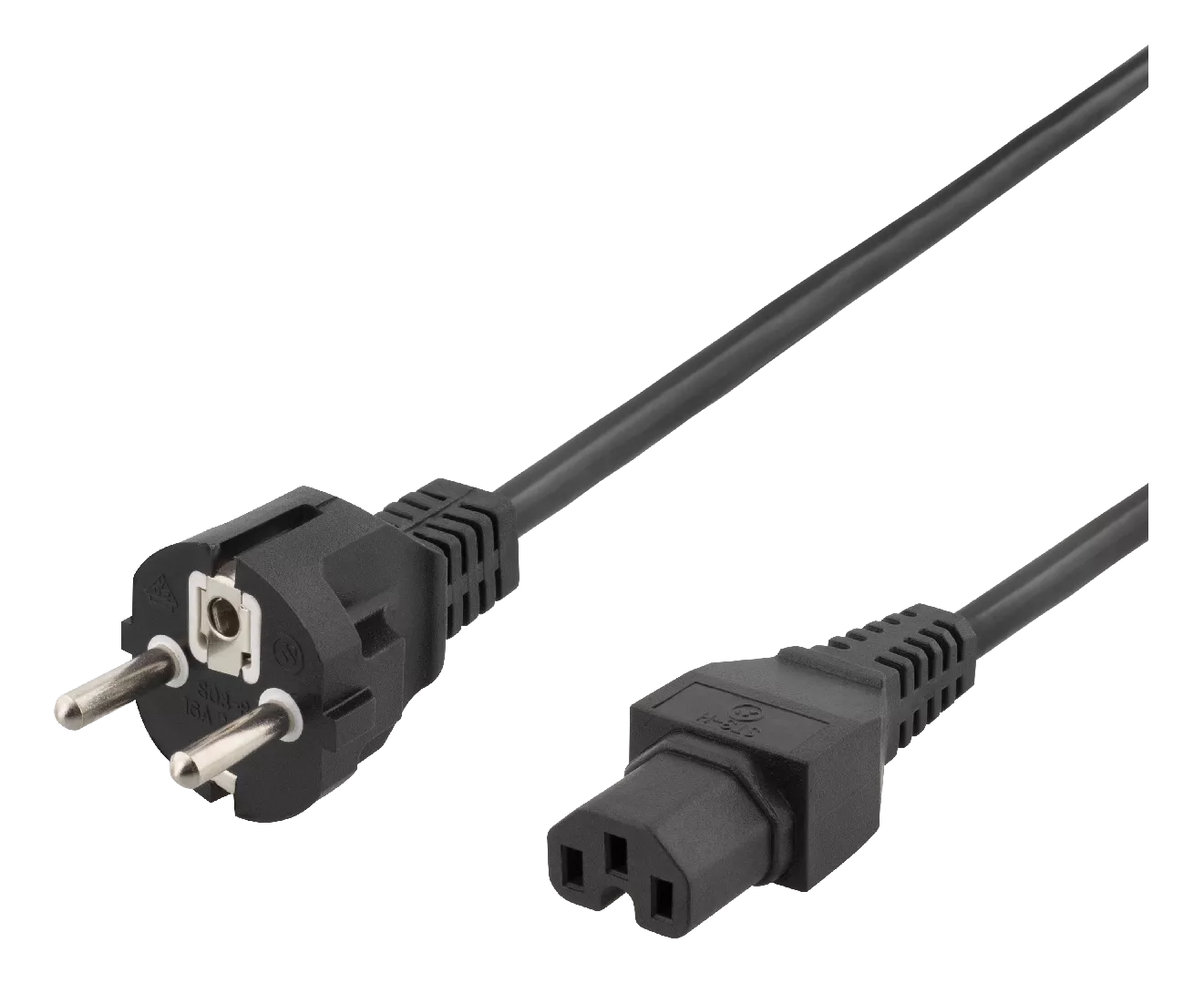 Deltaco DEL-117B power cable Black 2