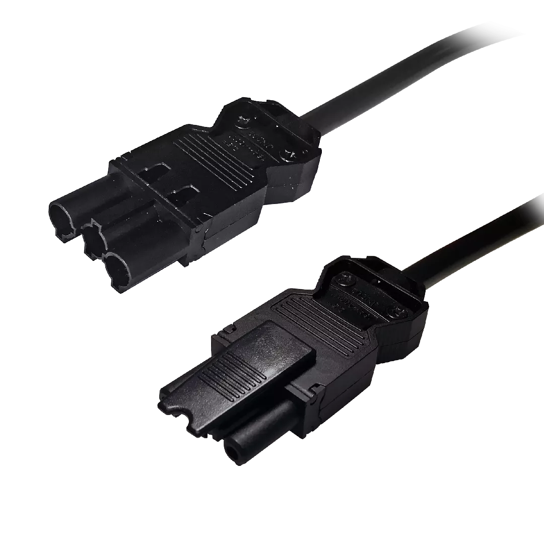 Deltaco DEL-118E03 power cable Black 0