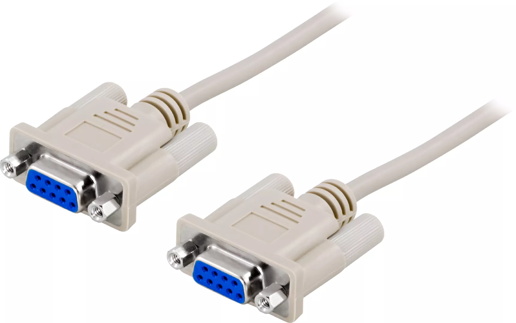 Deltaco DEL-37D serial cable White 2