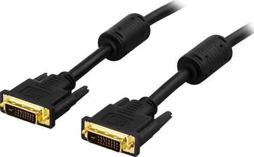 Deltaco DVI-600A DVI cable 2 m