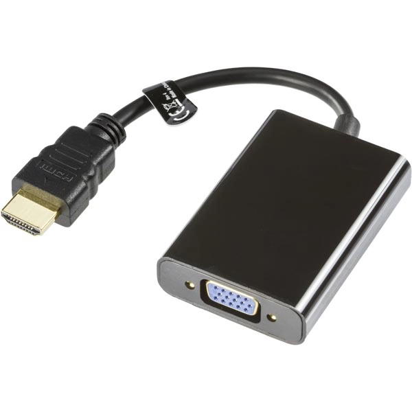 Deltaco HDMI-VGA7 video cable adapter 0