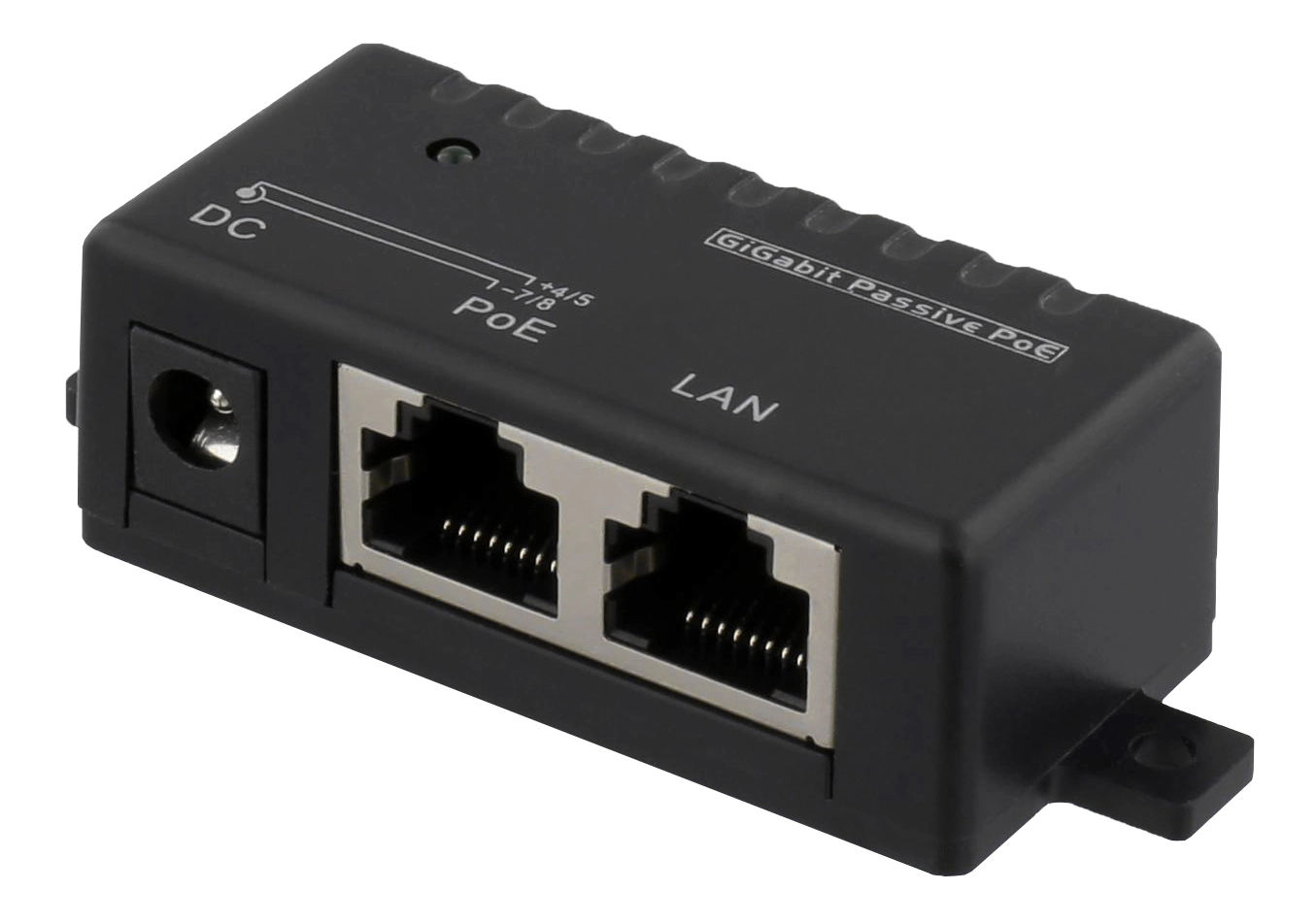 Deltaco POE-109 PoE adapter Gigabit Ethernet