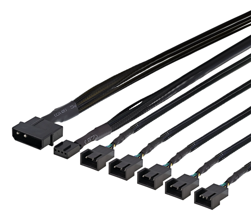 Deltaco SSI-68 cable splitter/combiner Black SSI-68