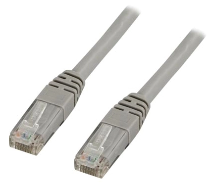Deltaco TP-610 networking cable Grey 10