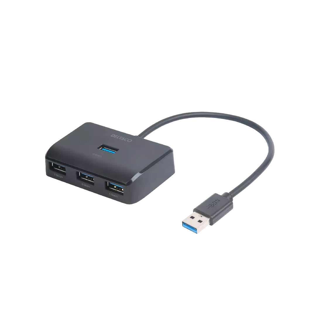 Deltaco UH-735 interface hub USB 3