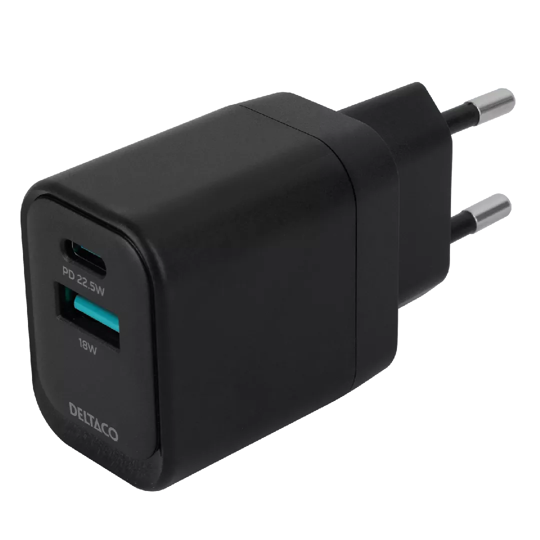 Deltaco 1903152 Universal Black AC Fast