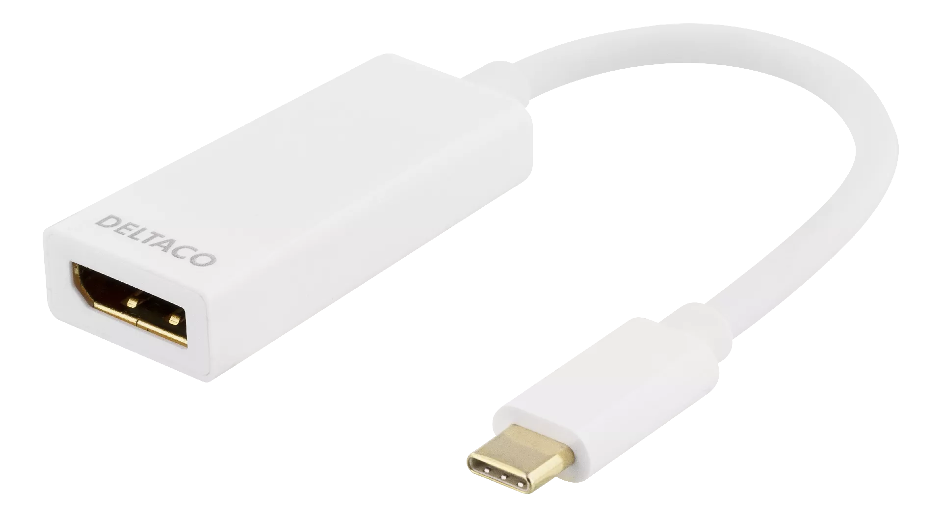 Deltaco USBC-DP1 video cable adapter 0