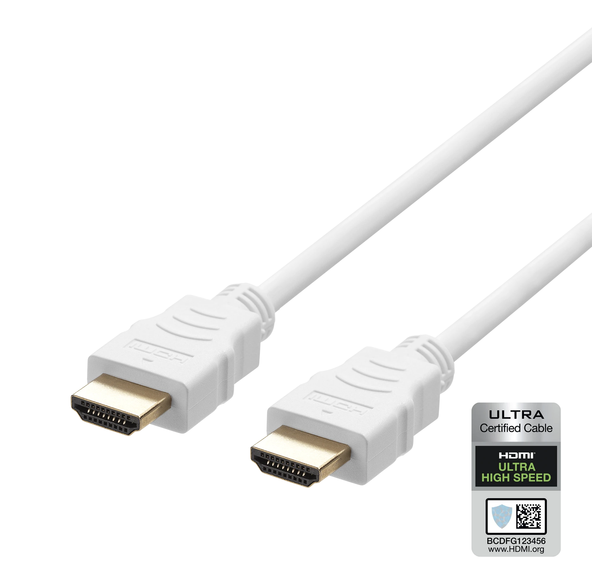 Deltaco HU-10A-R HDMI cable 1 m