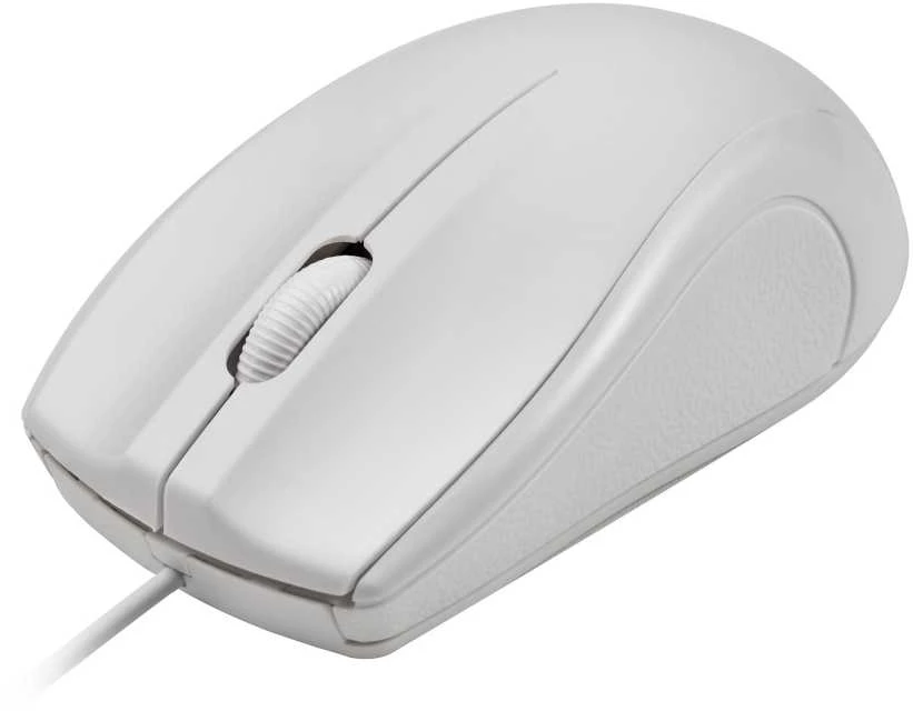 Deltaco MS-711-W mouse Universal Ambidextrous USB