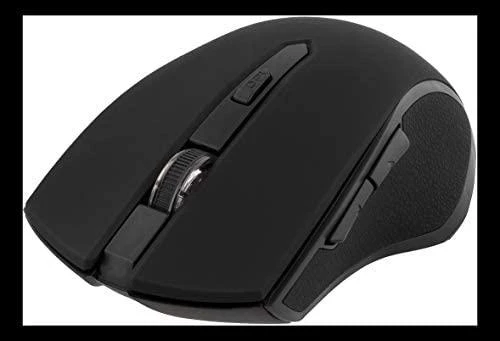 Mouse DELTACO  wireless  black / MS-763