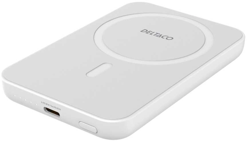 External battery 5000 mAh DELTACO  wireless