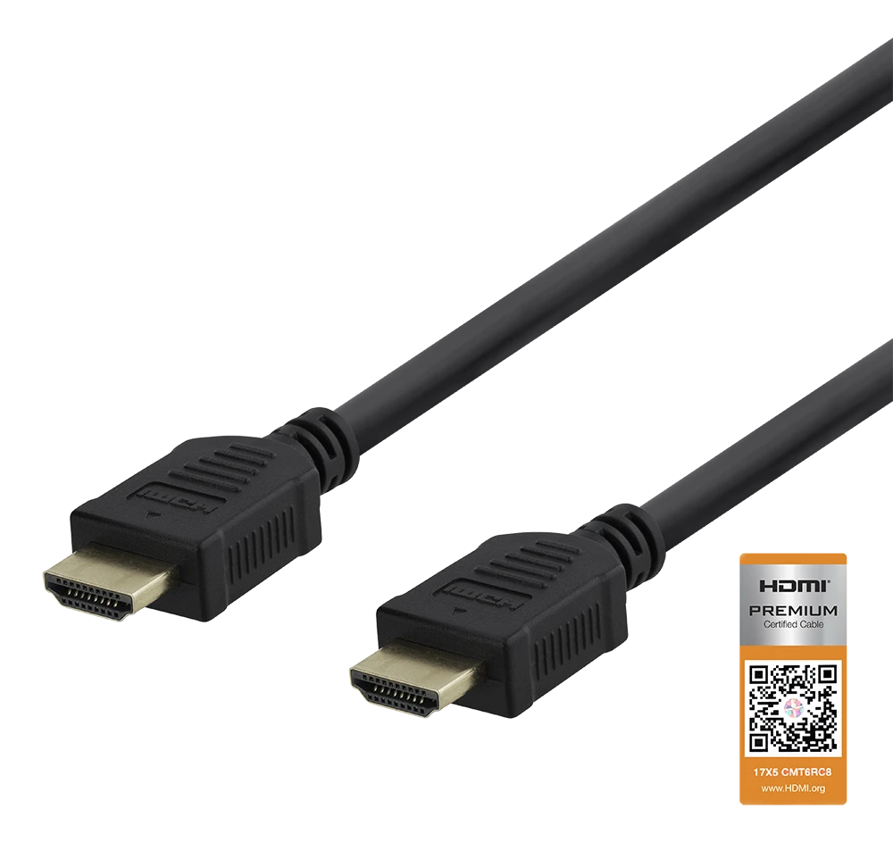 Deltaco 100006 HDMI cable 2 m
