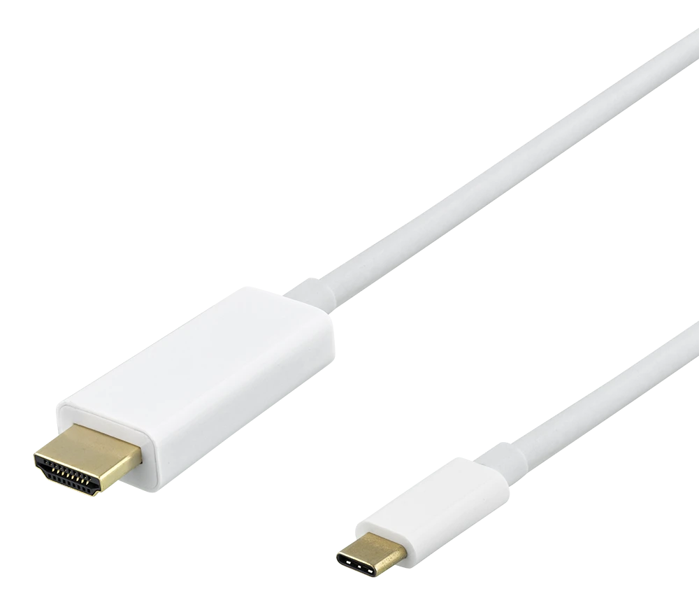 USB-C - HDMI kabelis DELTACO 4K