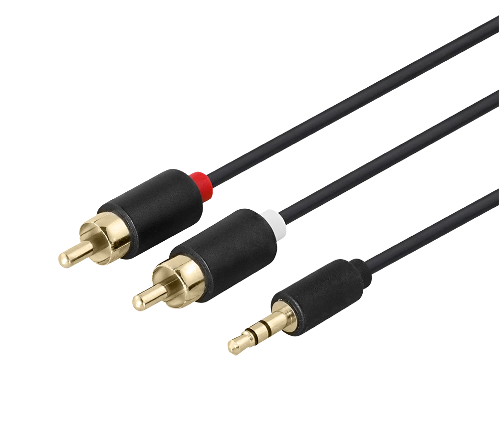 Audio kabelis DELTACO 3.5mm male