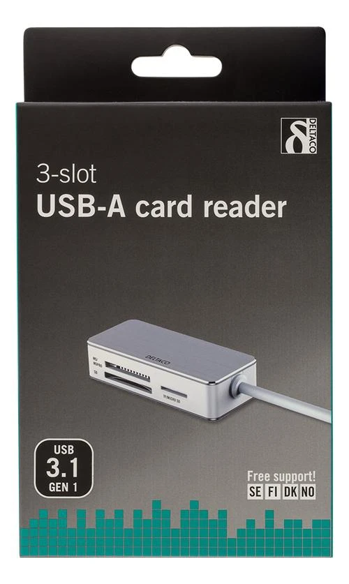 Card scanner DELTACO SD MS PRO/DUO