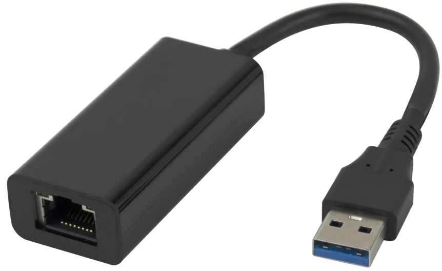 USB-A gigabit network adapter DELTACO with