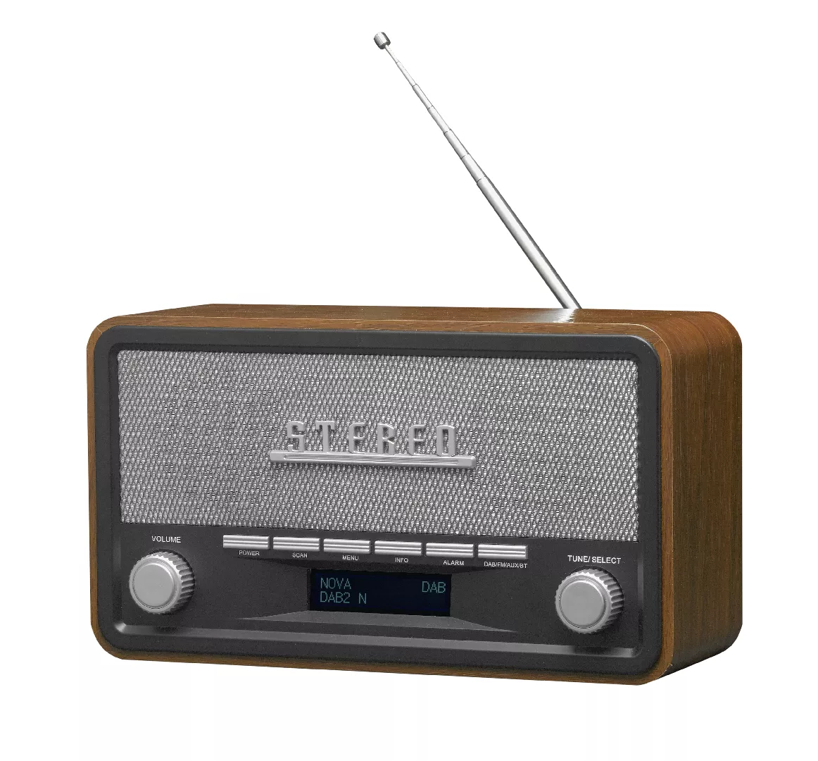 Denver DAB-18 Personal Analog digital Black