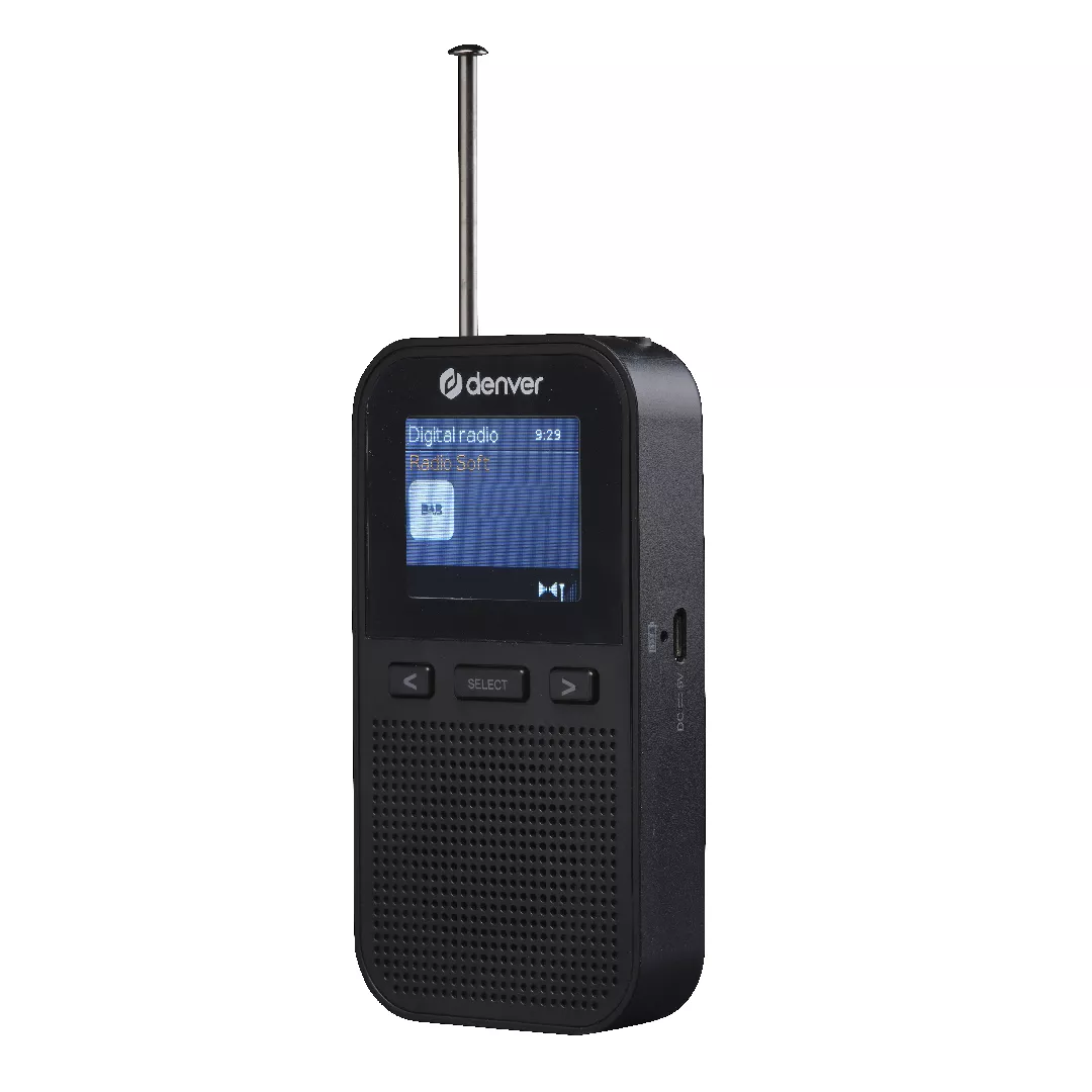 Denver DAH-126 Personal Analog digital Black