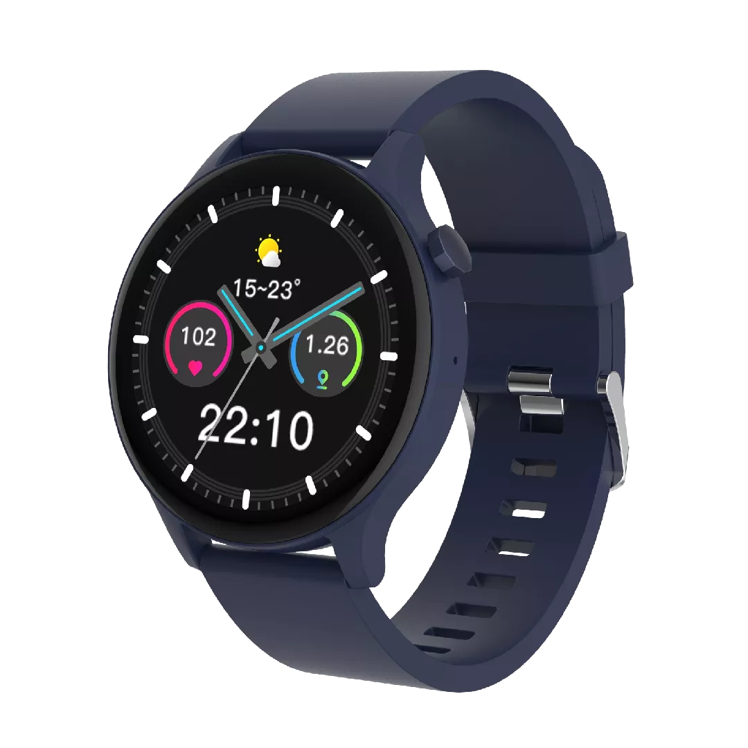 Denver SWC-338BU 3.51 cm (1.38") TFT 44.5 mm Ciparu 240 x 240 pikseļi Touchscreen Blue