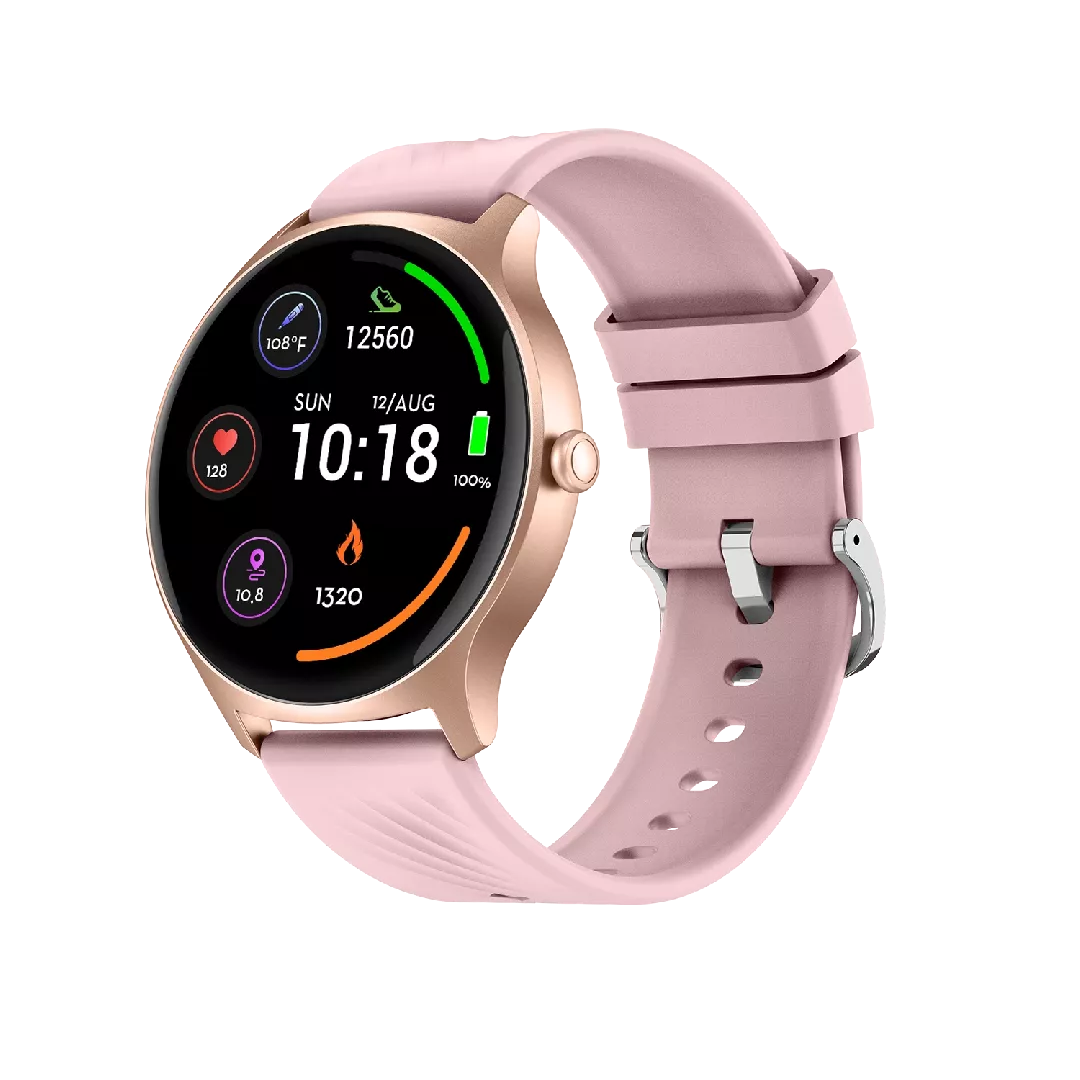 Denver SWC-387RO 3,63 cm (1.43") AMOLED Digitāls 466 x 466 pikseļi Skārienjūtīgais ekrāns Rose Gold