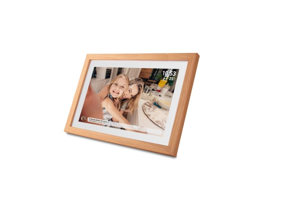 Denver PFF-1040LW digital photo frame Wood