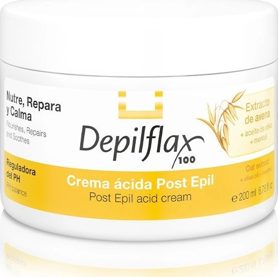 Depilflax krem z kwasem glikolowym po