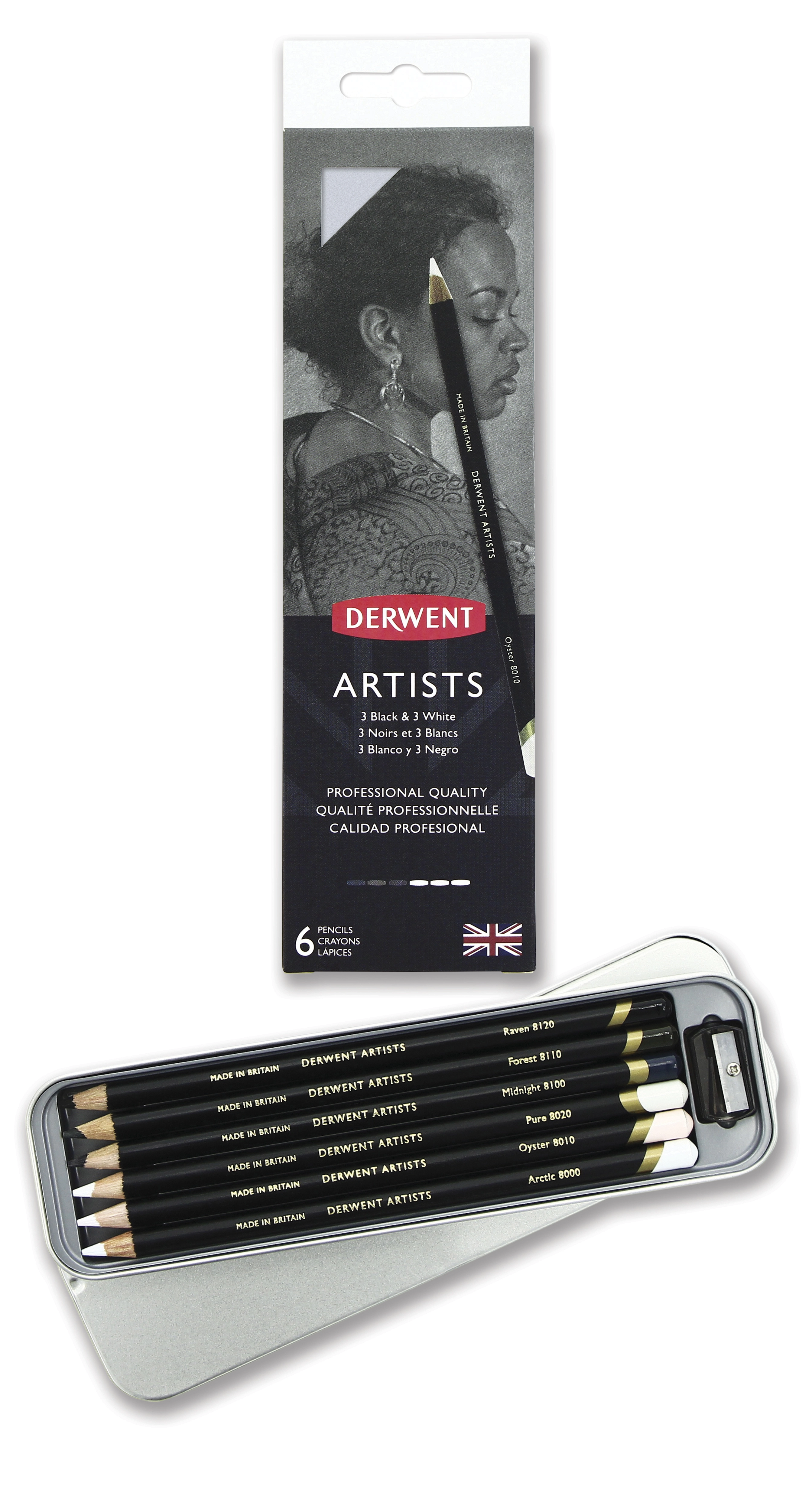 Derwent - Artists Black  White  6