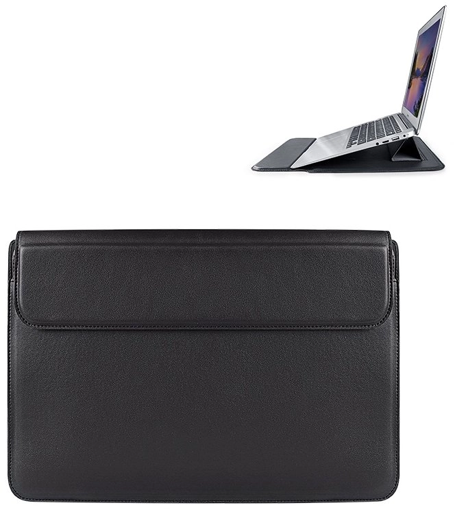 Devia Ultra-Thin MacBook Leather bracket bag