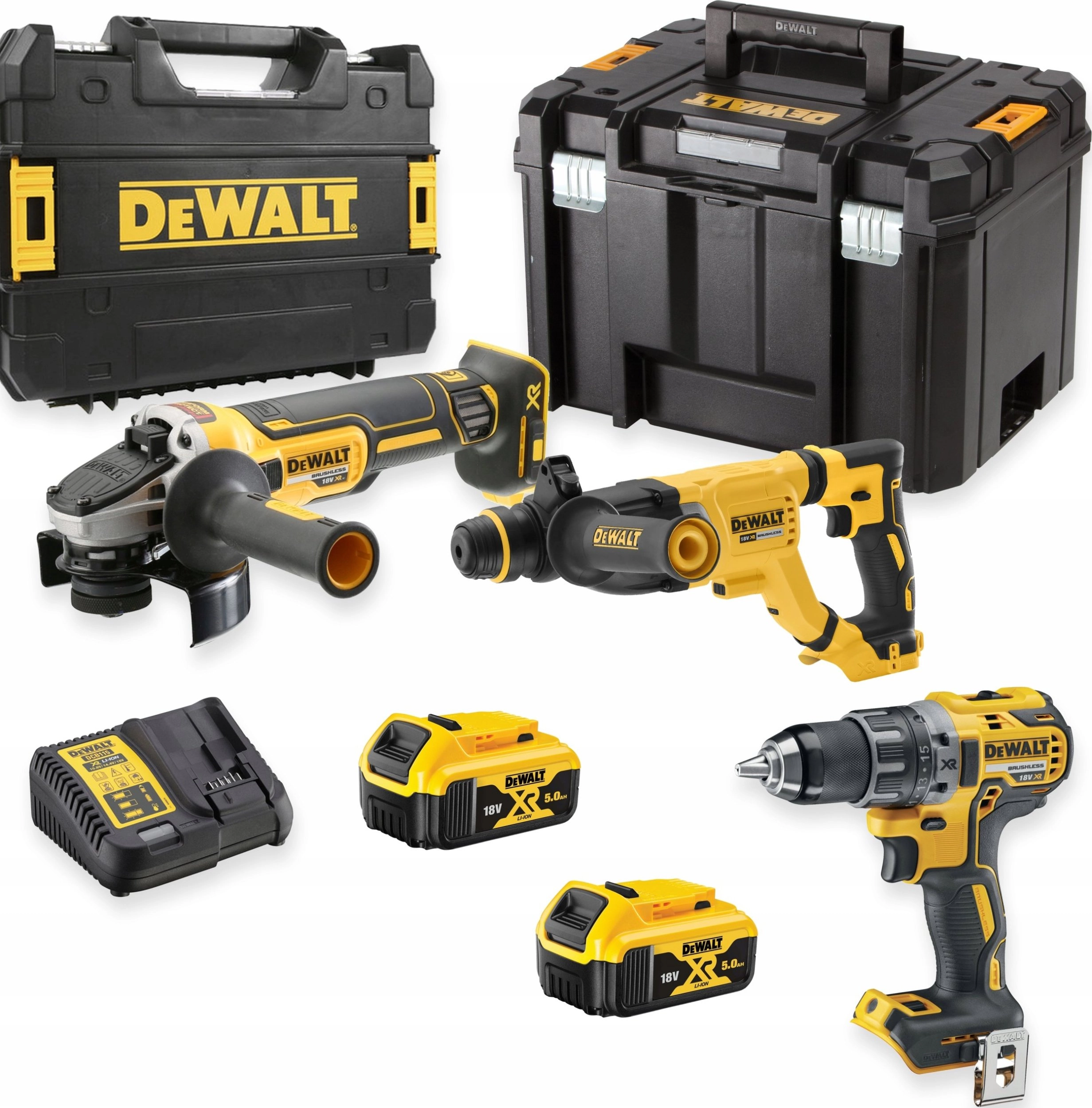 DEWALT 18V DCK327P2T Combo Tool Set