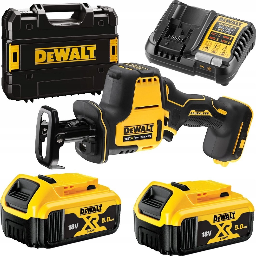 DEWALT RECIMER SAW 18V DCS369P2 2x5