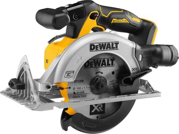 DeWalt akumuliatorinis diskinis pjūklas DCS565N 165mm