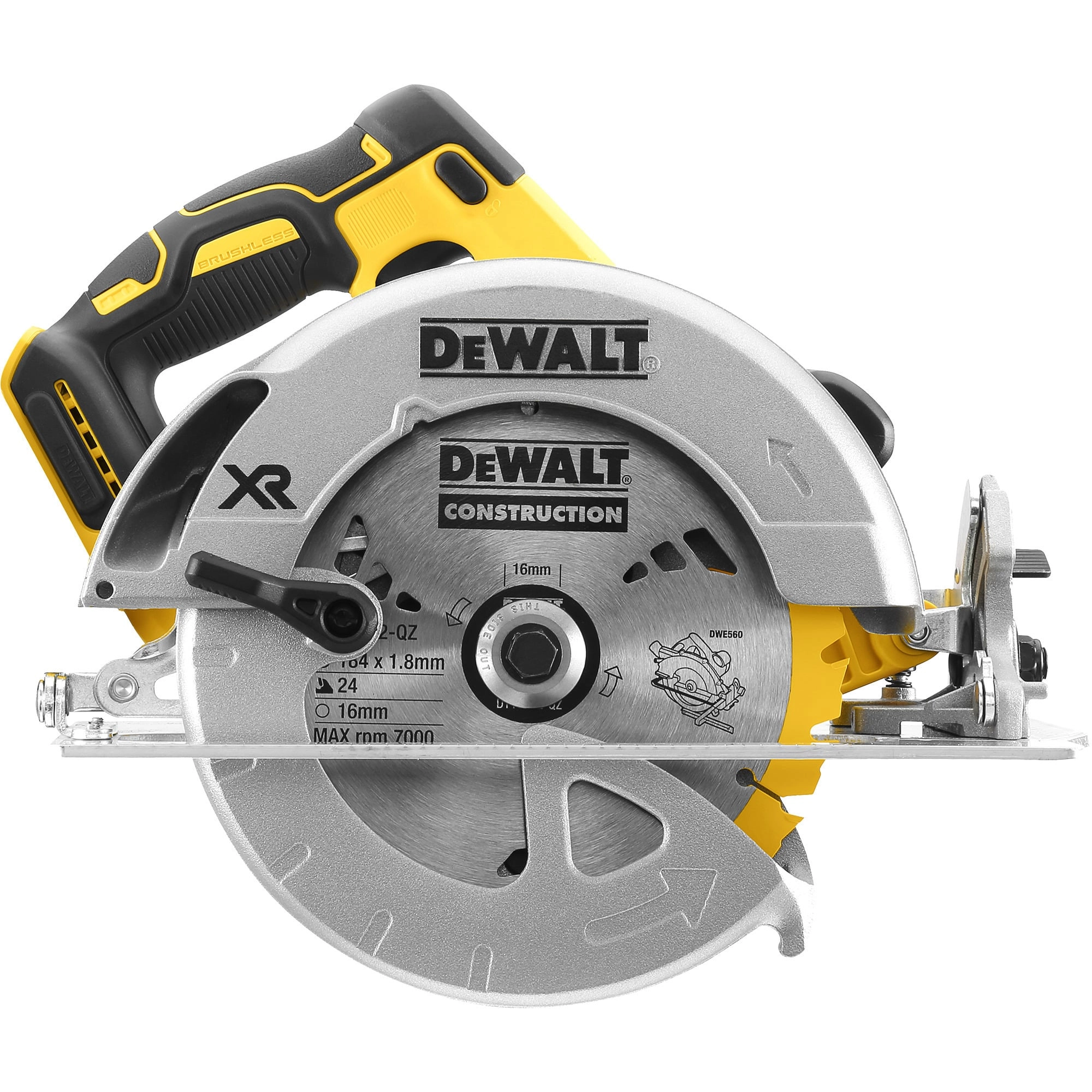 DeWALT DCS570NT-XJ portable circular saw 18