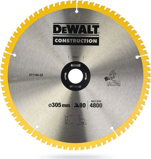 Dewalt wood saw blade 305mm (DT1184-QZ)