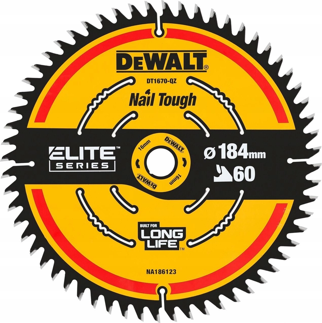 Dewalt Wood disc 184 x 16