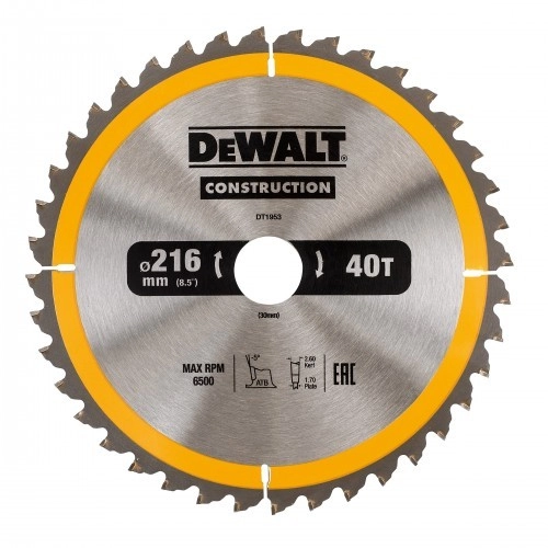DeWALT DT1953-QZ circular saw blade 1