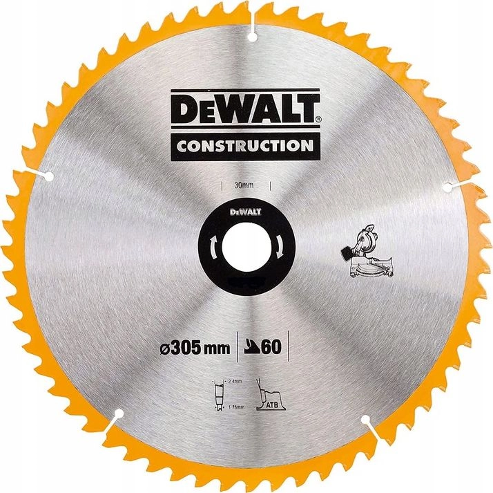 Dewalt circular saw 305x30mm x 60z