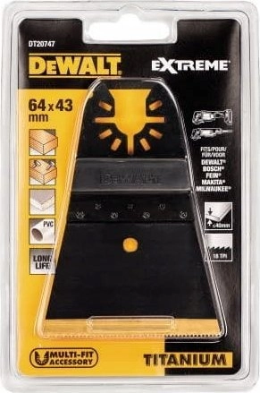 Dewalt multitool - blade 64mm (2-1/2```)