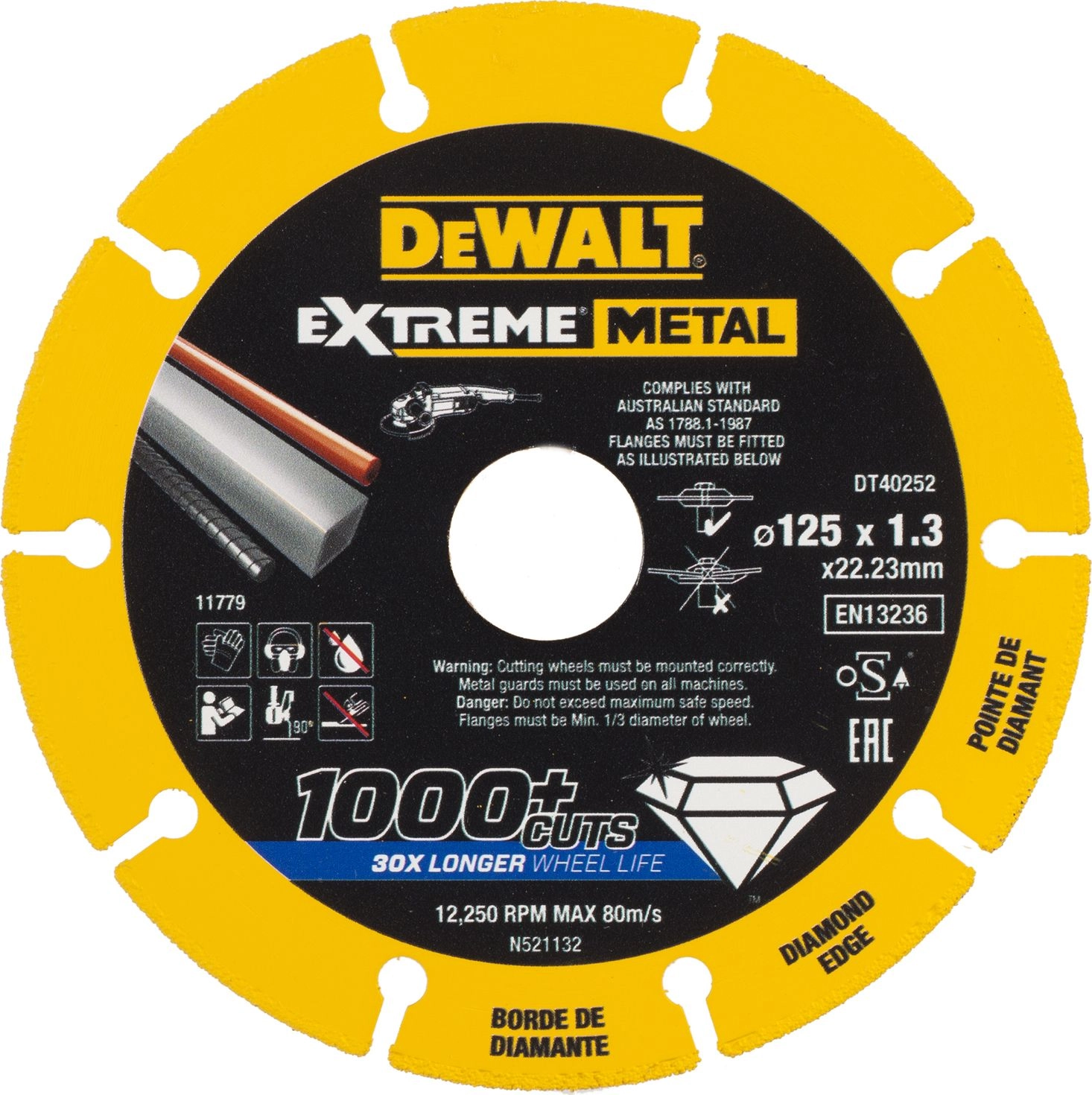 Dewalt Diamond blade for metal Extreme