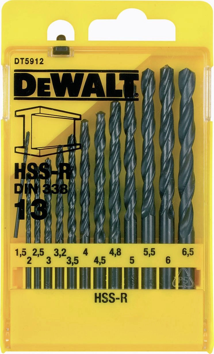 Dewalt drill bit for metal HSS