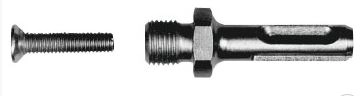 SDS-Plus adapter for 1/2"x20 UNF