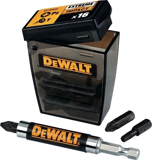 Dewalt set of impact bits 1/4``