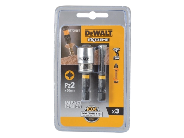 Dewalt TORSION PZ2 impact screwdriver bits