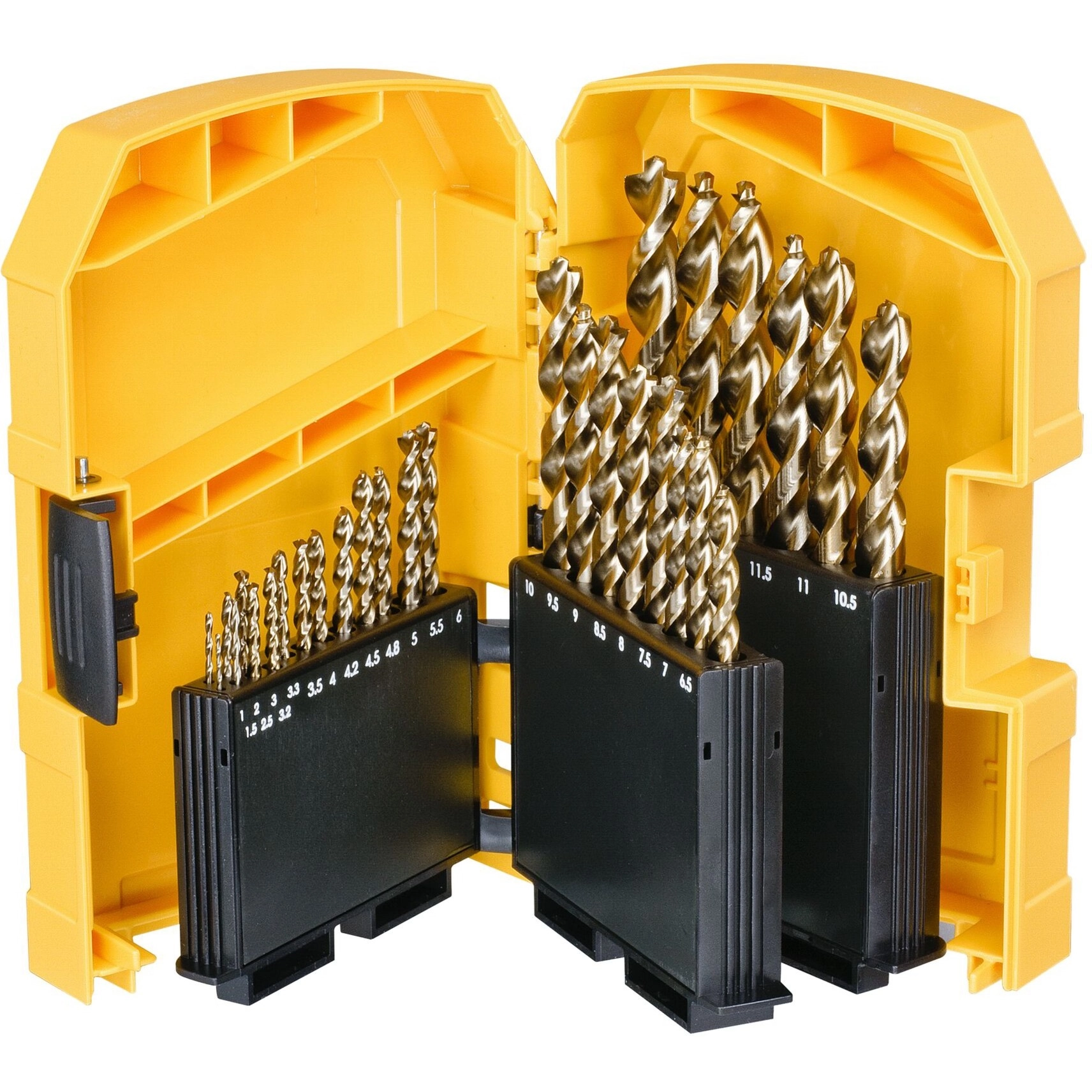 Metal Dewalt Drill HSS cylindrical set
