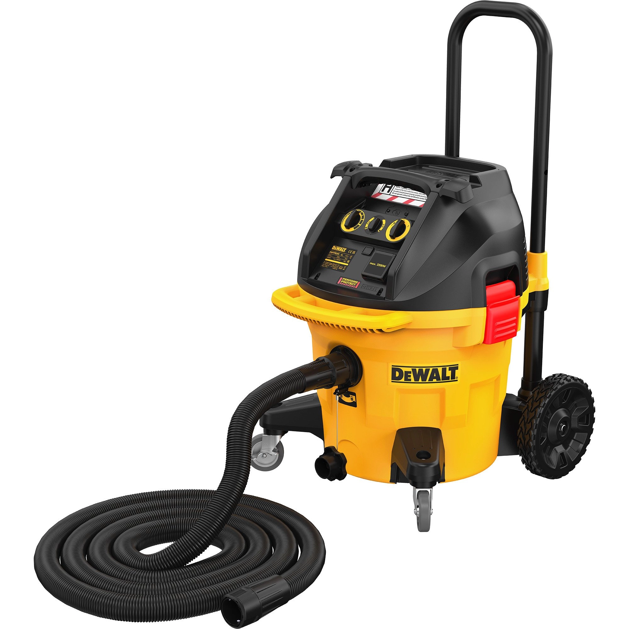 Dewalt DWV905H-QS wet/dry vacuum cleaner (yellow/black